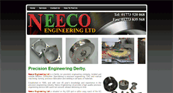 Desktop Screenshot of precisionengineeringderby.com